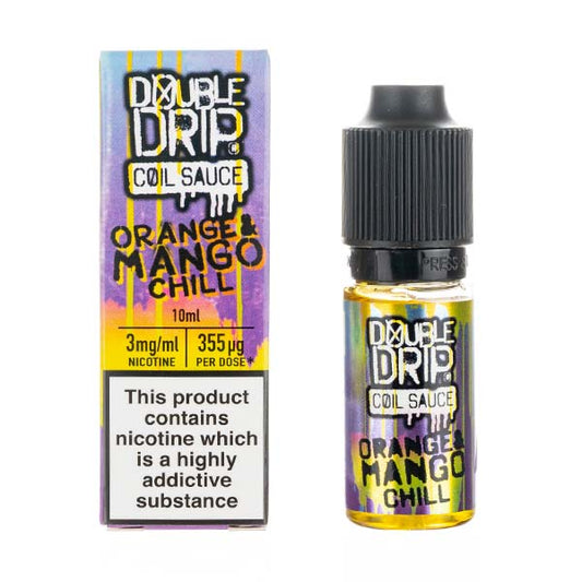 BUY 1 GET 1 FREE | Orange Mango Chill 80/20 E - Liquid by Double DripVAPE INDIA - Vape India