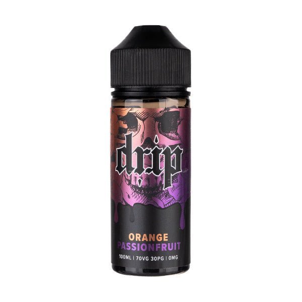 BUY 1 GET 1 FREE | Orange Passion Fruit 100ml Shortfill E - Liquid by DripVAPE INDIA - Vape India
