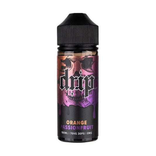 BUY 1 GET 1 FREE | Orange Passion Fruit 100ml Shortfill E - Liquid by DripVAPE INDIA - Vape India