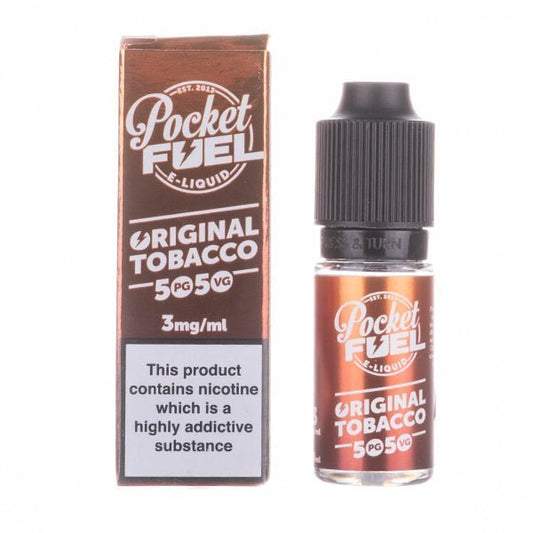 BUY 1 GET 1 FREE | Original Tobacco 50 - 50 E - Liquid by Pocket FuelVAPE INDIA - Vape India