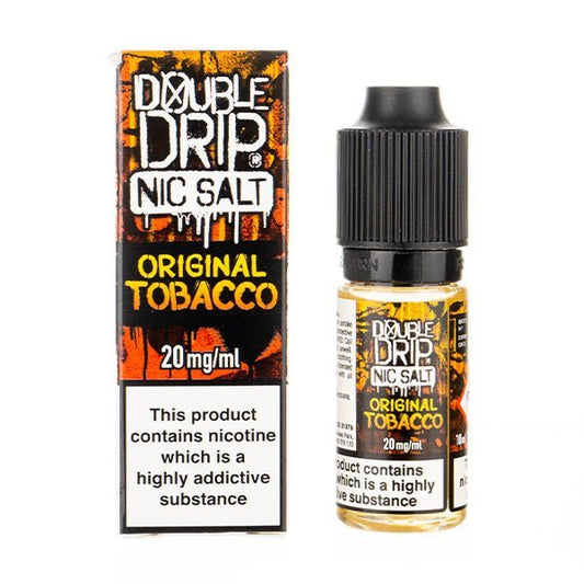 BUY 1 GET 1 FREE | Original Tobacco Nic Salt E - Liquid by Double DripVAPE INDIA - Vape India