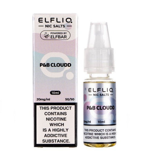 BUY 1 GET 1 FREE | P&B Cloudd Nic Salt E - Liquid by Elf Bar ELFLIQVAPE INDIA - Vape India