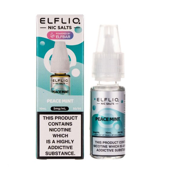BUY 1 GET 1 FREE | Peace Mint Nic Salt E - Liquid by Elf Bar ELFLIQVAPE INDIA - Vape India