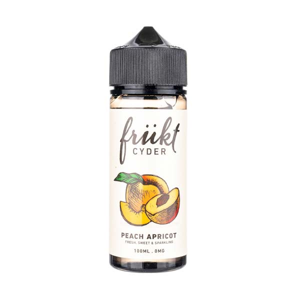 BUY 1 GET 1 FREE | Peach Apricot 100ml Shortfill E - Liquid by Frukt CyderVAPE INDIA - Vape India