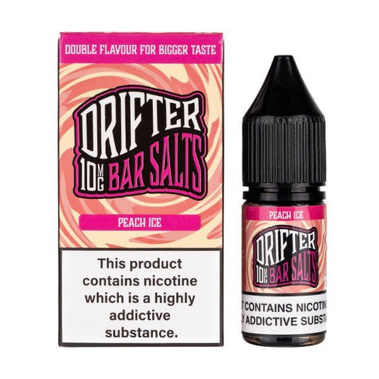 BUY 1 GET 1 FREE | Peach Ice Nic Salt E - Liquid by DrifterVAPE INDIA - Vape India