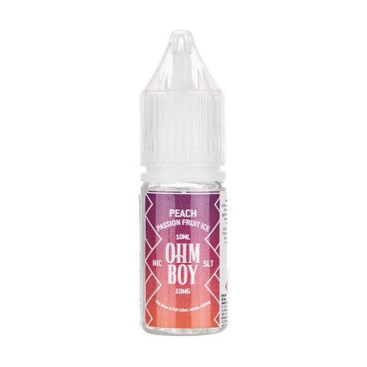BUY 1 GET 1 FREE | Peach Passion Fruit Ice Nic Salt E - Liquid by Ohm Boy SLTVAPE INDIA - Vape India