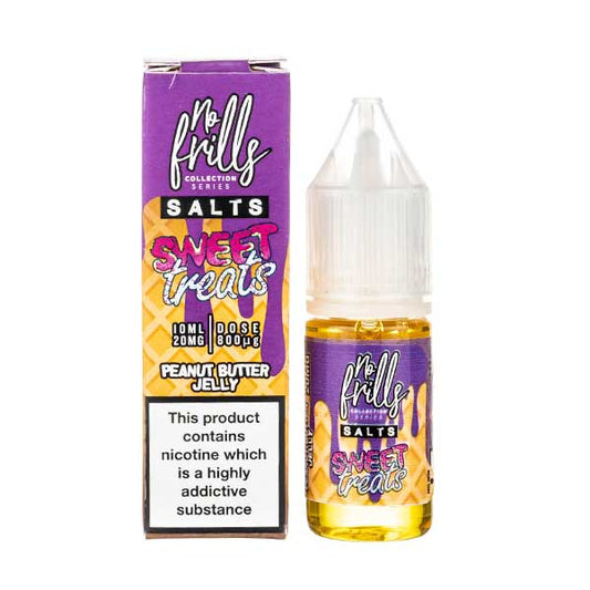 BUY 1 GET 1 FREE | Peanut Butter & Jelly Nic Salt E - Liquid by No FrillsVAPE INDIA - Vape India