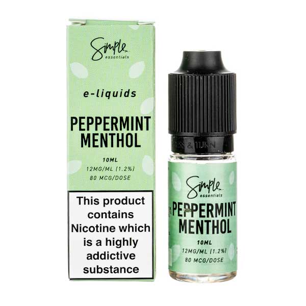 BUY 1 GET 1 FREE | Peppermint Menthol E - Liquid by Simple EssentialsVAPE INDIA - Vape India
