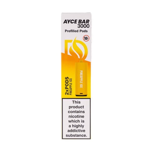 BUY 1 GET 1 FREE | Pineapple Ice Ayce 3000 Prefilled Pods by DovpoVAPE INDIA - Vape India