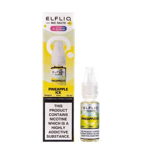 BUY 1 GET 1 FREE | Pineapple Ice Nic Salt E - Liquid by Elf Bar ELFLIQVAPE INDIA - Vape India
