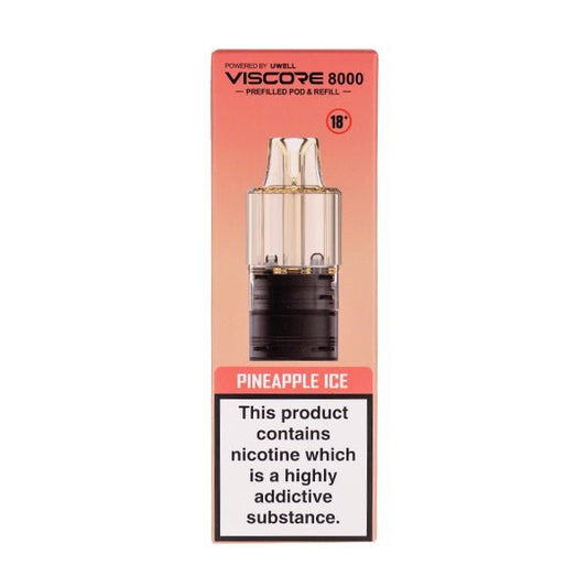 BUY 1 GET 1 FREE | Pineapple Ice Viscore Prefilled Pods by UWELLVAPE INDIA - Vape India