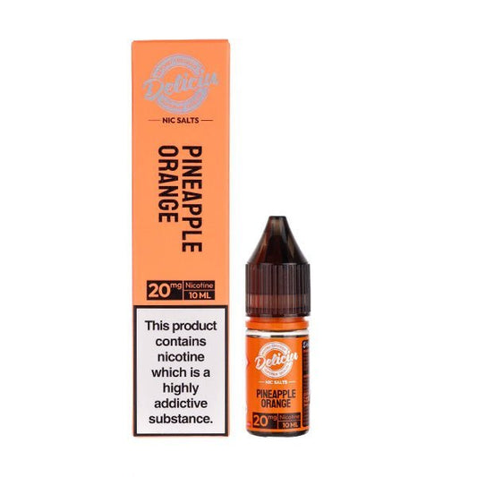 BUY 1 GET 1 FREE | Pineapple Orange Nic Salt E - Liquid by Vaporesso DeliciuVAPE INDIA - Vape India