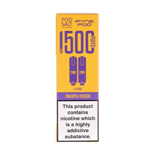 BUY 1 GET 1 FREE | Pineapple Passion Pod Salt 2 - in - 1 Prefilled Pods by Pyne PodVAPE INDIA - Vape India