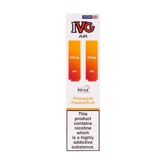 BUY 1 GET 1 FREE | Pineapple Passionfruit IVG Air Pro Prefilled PodsVAPE INDIA - Vape India
