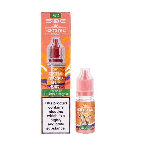 BUY 1 GET 1 FREE | Pineapple Peach Mango Nic Salt E - Liquid by SKE CrystalVAPE INDIA - Vape India