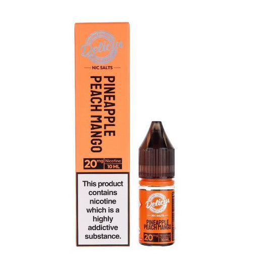 BUY 1 GET 1 FREE | Pineapple Peach Mango Nic Salt E - Liquid by Vaporesso DeliciuVAPE INDIA - Vape India