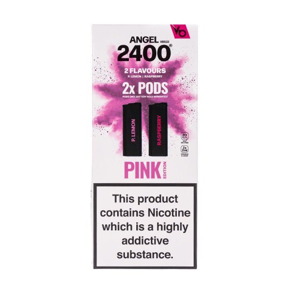 BUY 1 GET 1 FREE | Pink Edition 1 Vapes Bar Angel 2400 Prefilled PodsVAPE INDIA - Vape India