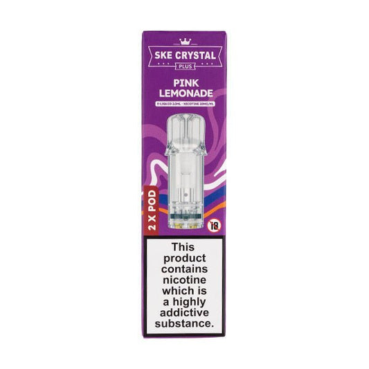 BUY 1 GET 1 FREE | Pink Lemonade Crystal Plus Prefilled Pods by SKEVAPE INDIA - Vape India