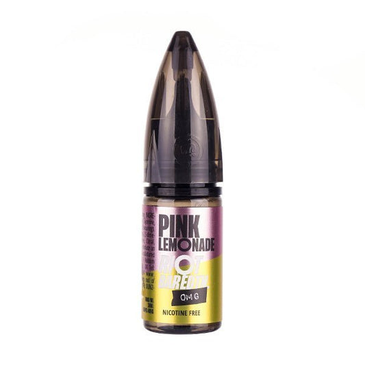 BUY 1 GET 1 FREE | Pink Lemonade E - Liquid by Riot Squad Bar Edtn (Nicotine Free)VAPE INDIA - Vape India