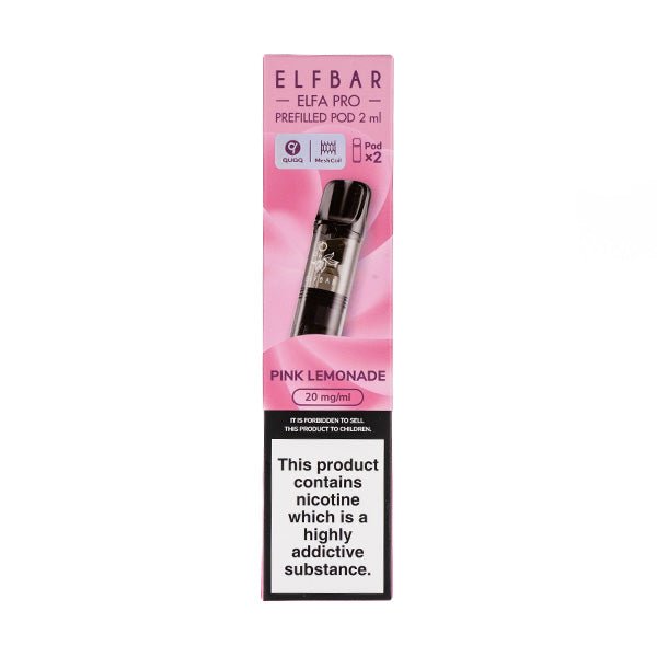 BUY 1 GET 1 FREE | Pink Lemonade Elfa Pro Prefilled Pods by Elf BarVAPE INDIA - Vape India