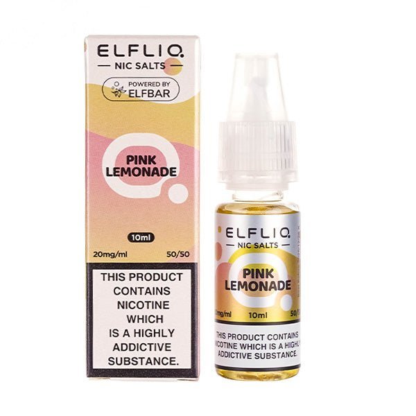 BUY 1 GET 1 FREE | Pink Lemonade Nic Salt E - Liquid by Elf Bar ELFLIQVAPE INDIA - Vape India