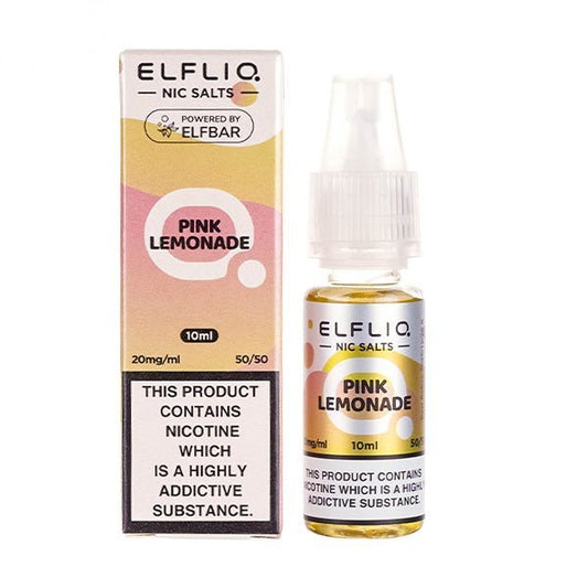 BUY 1 GET 1 FREE | Pink Lemonade Nic Salt E - Liquid by Elf Bar ELFLIQVAPE INDIA - Vape India