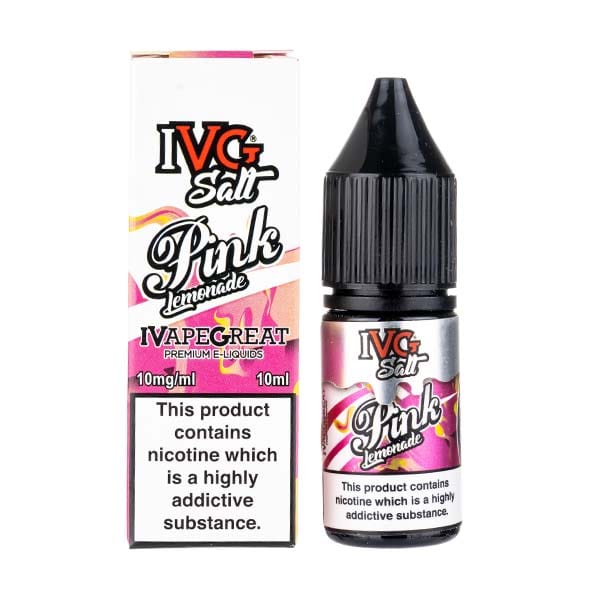 BUY 1 GET 1 FREE | Pink Lemonade Nic Salt E - Liquid by IVGVAPE INDIA - Vape India