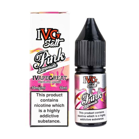 BUY 1 GET 1 FREE | Pink Lemonade Nic Salt E - Liquid by IVGVAPE INDIA - Vape India