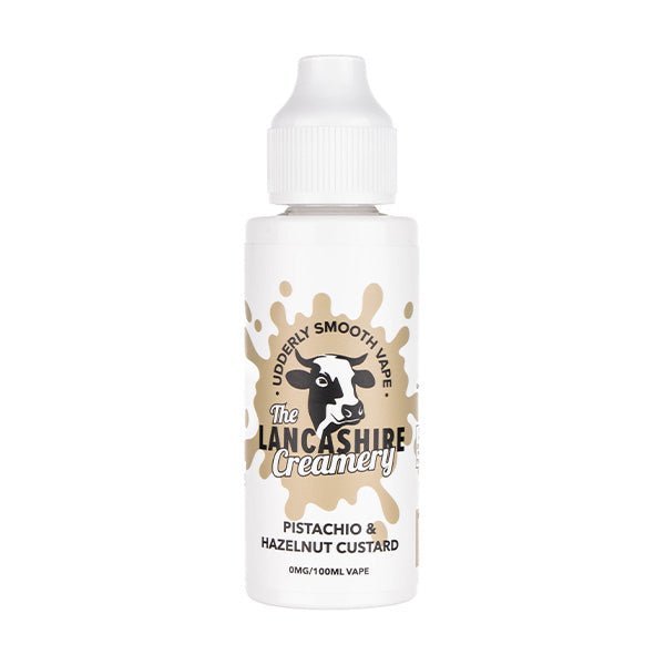 BUY 1 GET 1 FREE | Pistachio Hazelnut Custard 100ml Shortfill E - Liquid by The Lancashire CreameryVAPE INDIA - Vape India
