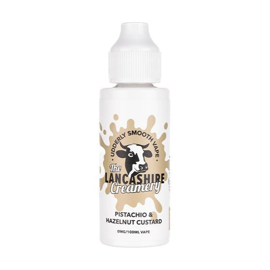 BUY 1 GET 1 FREE | Pistachio Hazelnut Custard 100ml Shortfill E - Liquid by The Lancashire CreameryVAPE INDIA - Vape India