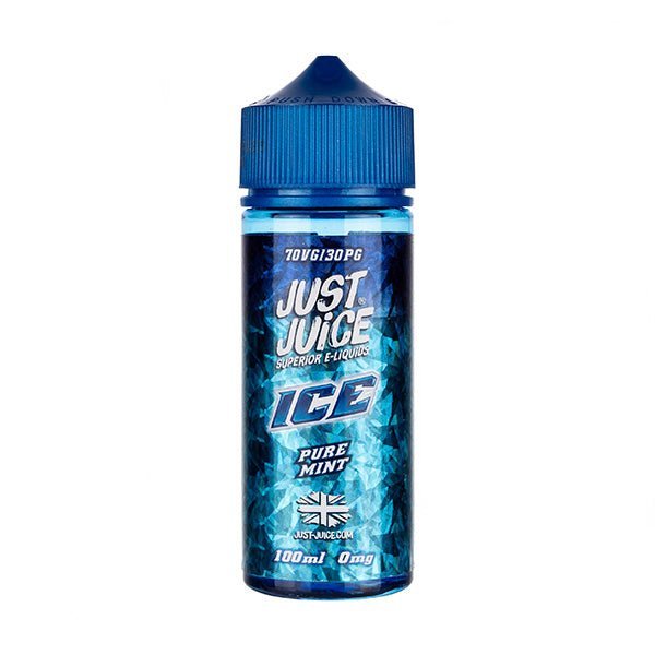 BUY 1 GET 1 FREE | Pure Mint 100ml Shortfill E - Liquid by Just Juice IceVAPE INDIA - Vape India
