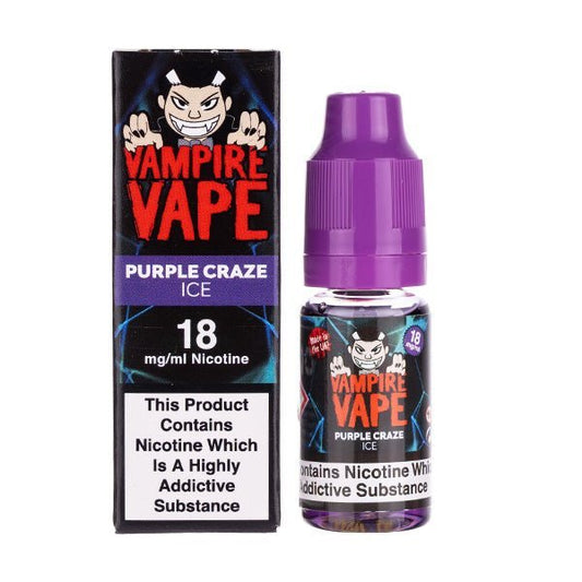 BUY 1 GET 1 FREE | Purple Craze Ice E - Liquid by Vampire VapeVAPE INDIA - Vape India