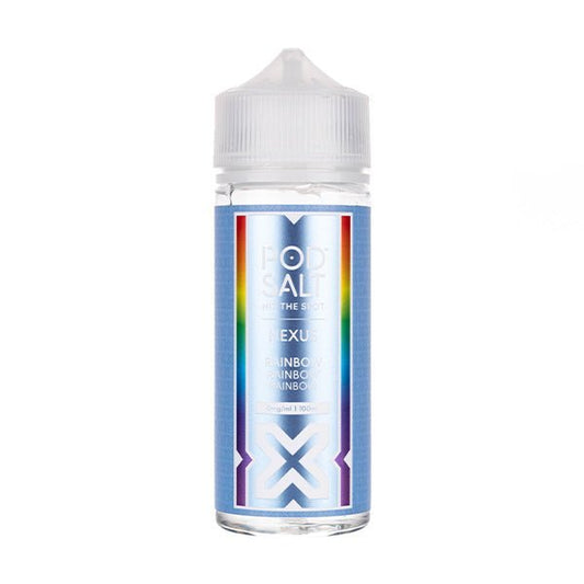 BUY 1 GET 1 FREE | Rainbow 100ml Shortfill E - Liquid by Pod Salt NexusVAPE INDIA - Vape India