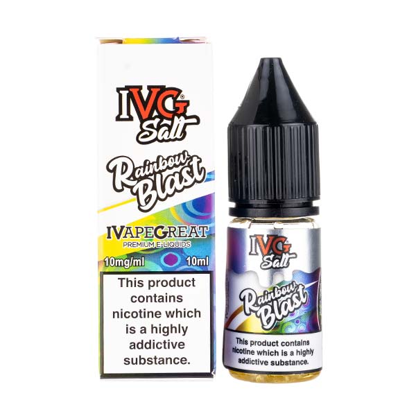 BUY 1 GET 1 FREE | Rainbow Blast Nic Salt E - Liquid by IVGVAPE INDIA - Vape India