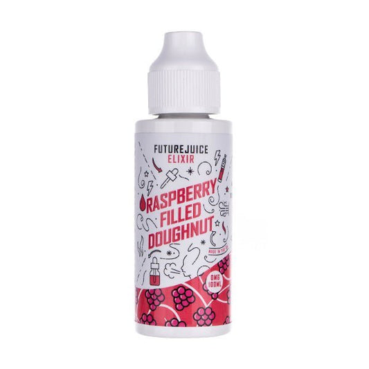 BUY 1 GET 1 FREE | Raspberry Filled Doughnut 100ml Shortfill E - Liquid by Future Juice ElixirsVAPE INDIA - Vape India