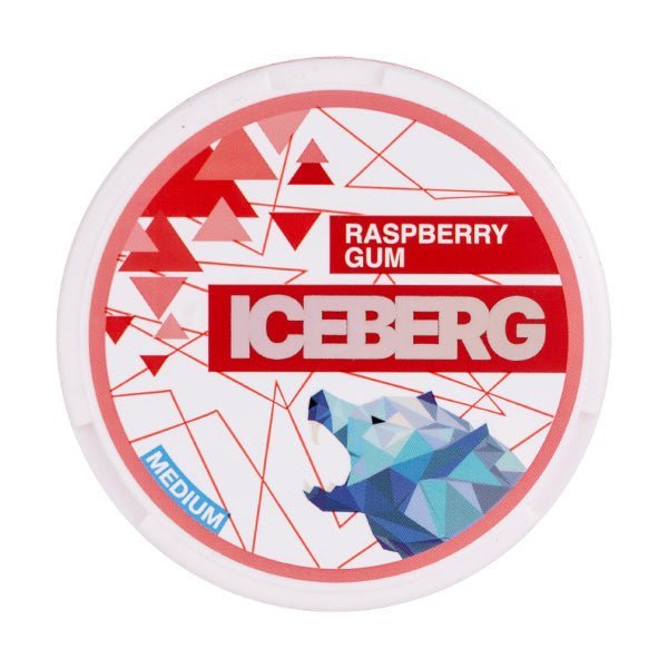 BUY 1 GET 1 FREE | Raspberry Gum Nicotine Pouches by IcebergVAPE INDIA - Vape India