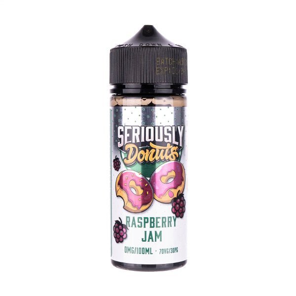 BUY 1 GET 1 FREE | Raspberry Jam 100ml Shortfill E - Liquid by Seriously DonutsVAPE INDIA - Vape India