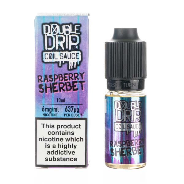 BUY 1 GET 1 FREE | Raspberry Sherbet 80/20 E - Liquid by Double DripVAPE INDIA - Vape India