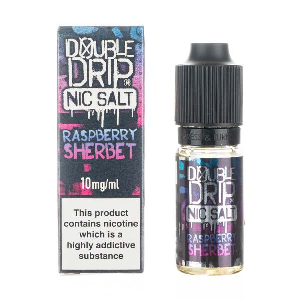 BUY 1 GET 1 FREE | Raspberry Sherbet Nic Salt E - Liquid by Double DripVAPE INDIA - Vape India