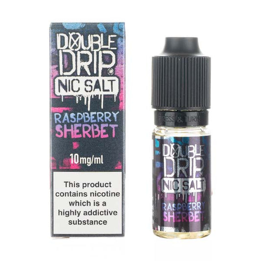 BUY 1 GET 1 FREE | Raspberry Sherbet Nic Salt E - Liquid by Double DripVAPE INDIA - Vape India
