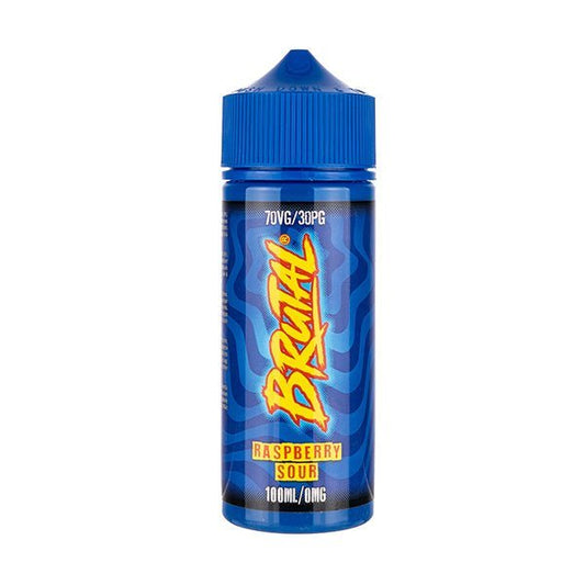 BUY 1 GET 1 FREE | Raspberry Sour 100ml Shortfill E - Liquid by BrutalVAPE INDIA - Vape India