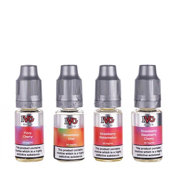 BUY 1 GET 1 FREE | Red Edition 4 in 1 (4 x 10ml) Nic Salt E - Liquid by IVGVAPE INDIA - Vape India
