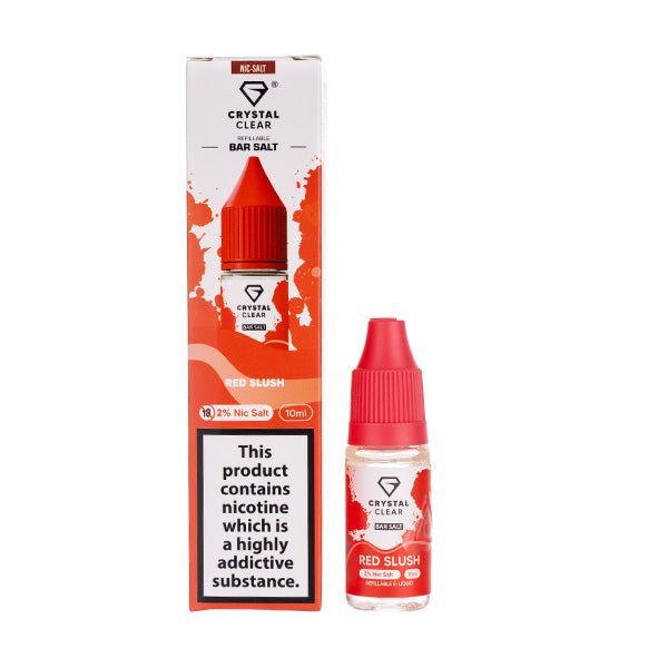 BUY 1 GET 1 FREE | Red Slush Nic Salt E - Liquid by Crystal ClearVAPE INDIA - Vape India