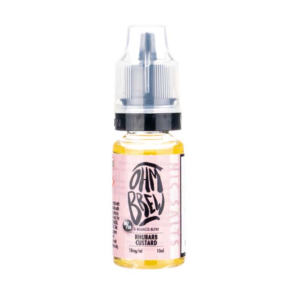 BUY 1 GET 1 FREE | Rhubarb and Custard Nic Salt by Ohm BrewVAPE INDIA - Vape India