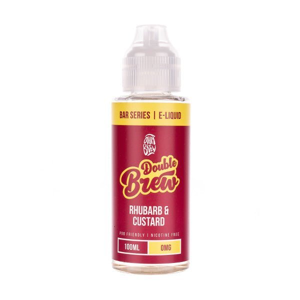 BUY 1 GET 1 FREE | Rhubarb & Custard Double Brew Bar Series 100ml (55/45) by Ohm BrewVAPE INDIA - Vape India