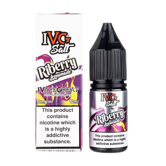 BUY 1 GET 1 FREE | Riberry Lemonade Nic Salt E - Liquid by IVGVAPE INDIA - Vape India