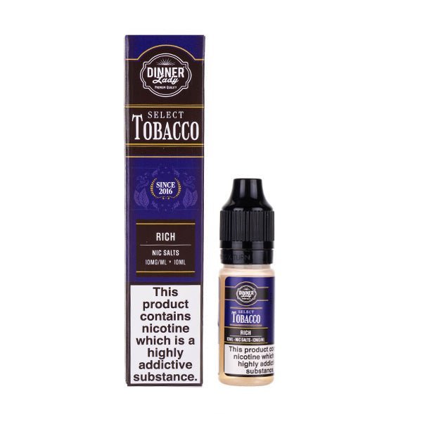 BUY 1 GET 1 FREE | Rich Nic Salt E - Liquid by Dinner Lady Select TobaccoVAPE INDIA - Vape India