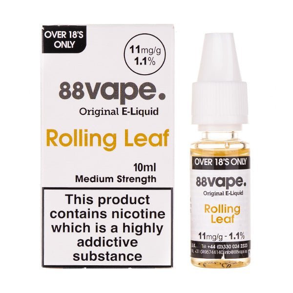 BUY 1 GET 1 FREE | Rolling Leaf 50/50 E - Liquid by 88VapeVAPE INDIA - Vape India