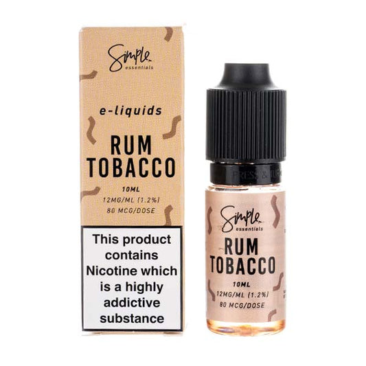 BUY 1 GET 1 FREE | Rum Tobacco E - Liquid by Simple EssentialsVAPE INDIA - Vape India