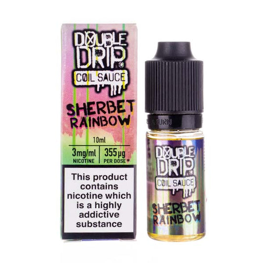 BUY 1 GET 1 FREE | Sherbet Rainbow 80/20 E - Liquid by Double DripVAPE INDIA - Vape India